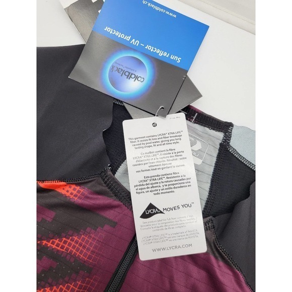 Louis Garneau Men's Pro Carbon‎ Triathlon Top -L-Pop Lycra and ColdBlack UV Prot - Picture 9 of 10